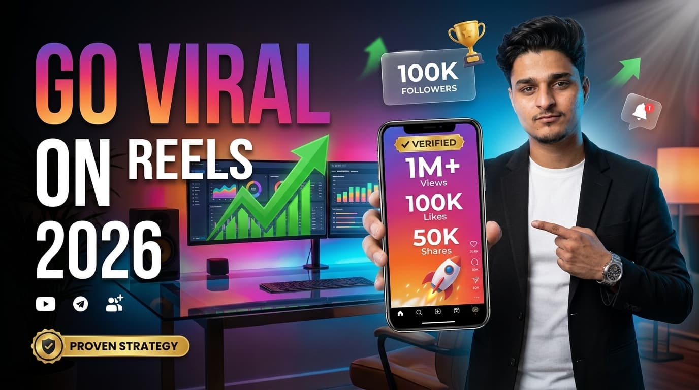 How to Go Viral on Instagram Reels in 2026 (Proven Strategy That Actually Works)